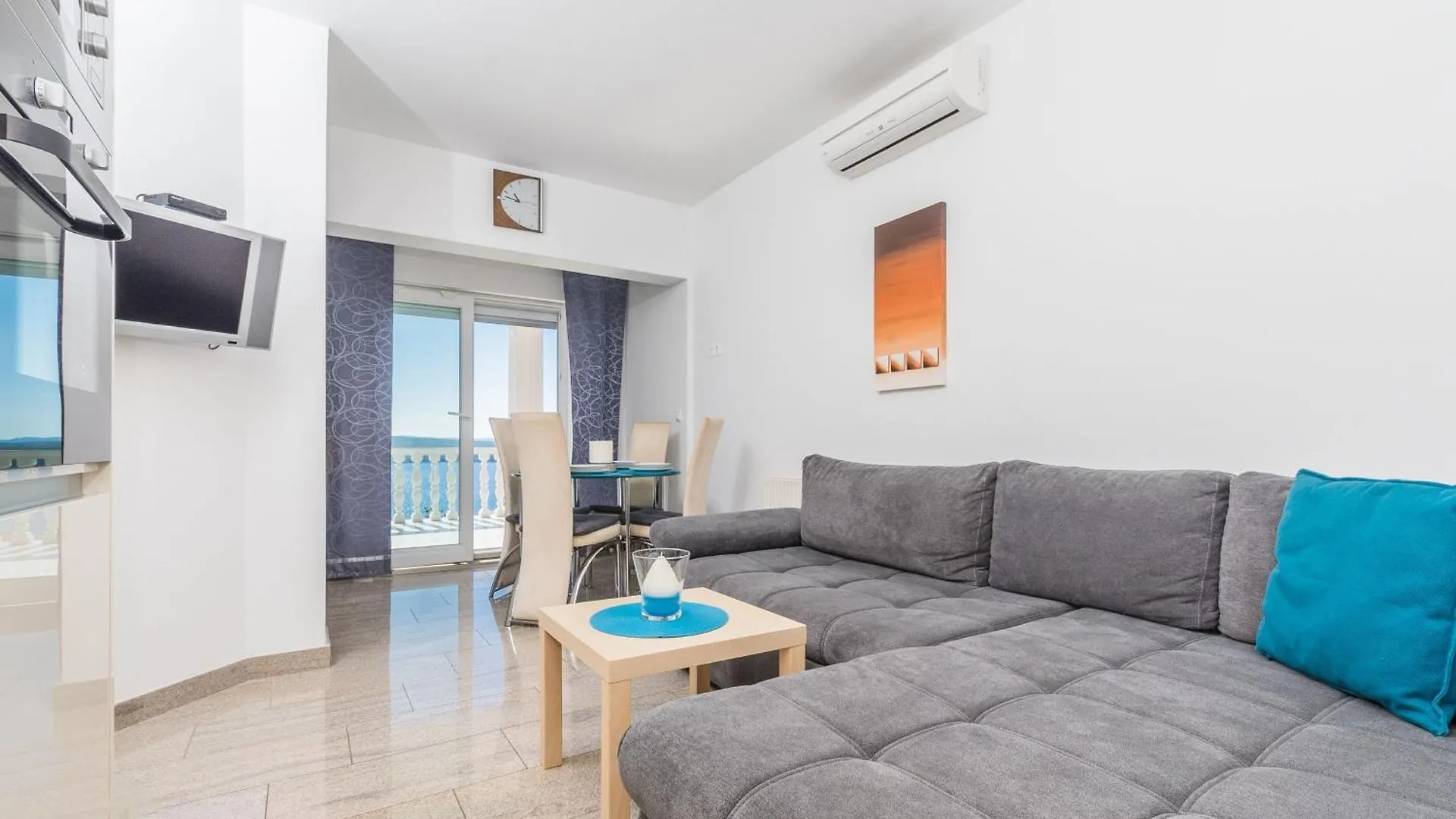 Wohnung Mit Meerblick Und Pool Crikvenica 0*,
