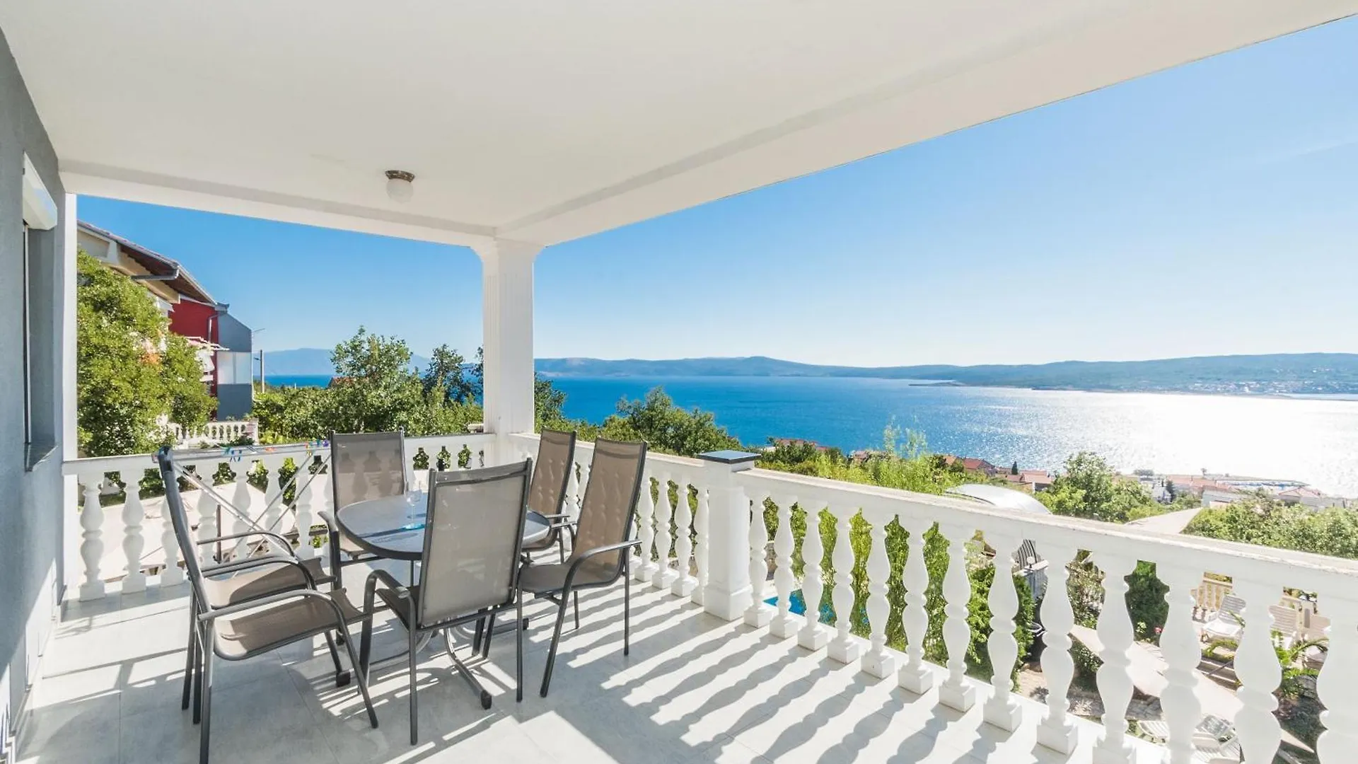 Apartment Wohnung Mit Meerblick Und Pool Crikvenica Croatia