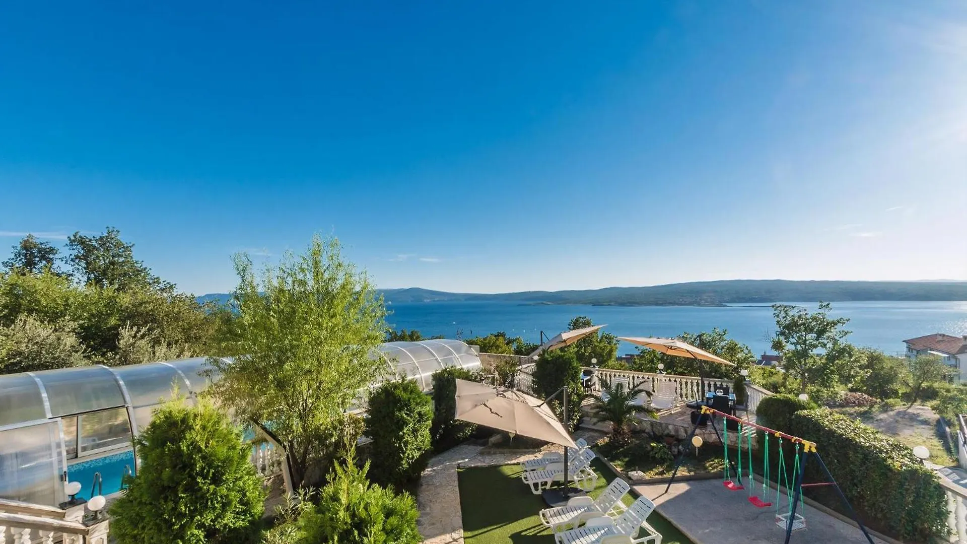 Apartment Wohnung Mit Meerblick Und Pool Crikvenica