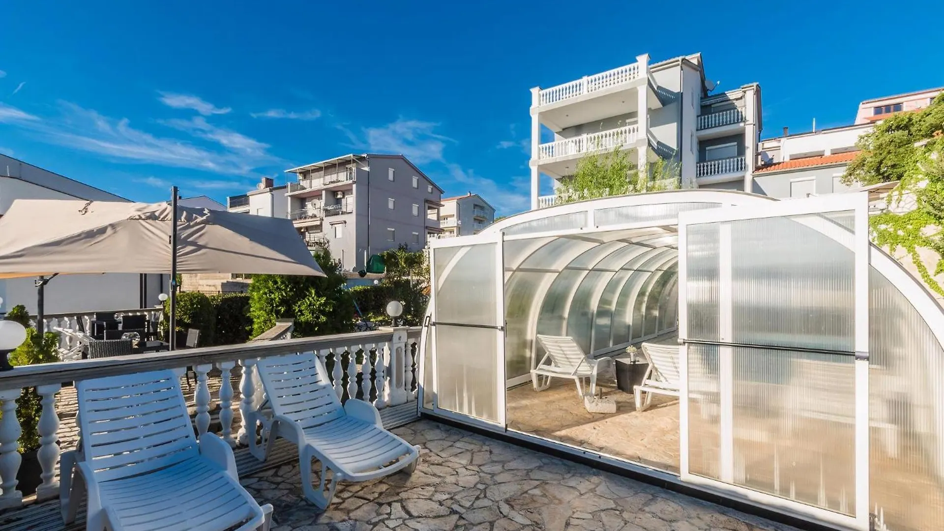 Wohnung Mit Meerblick Und Pool Crikvenica 0*,