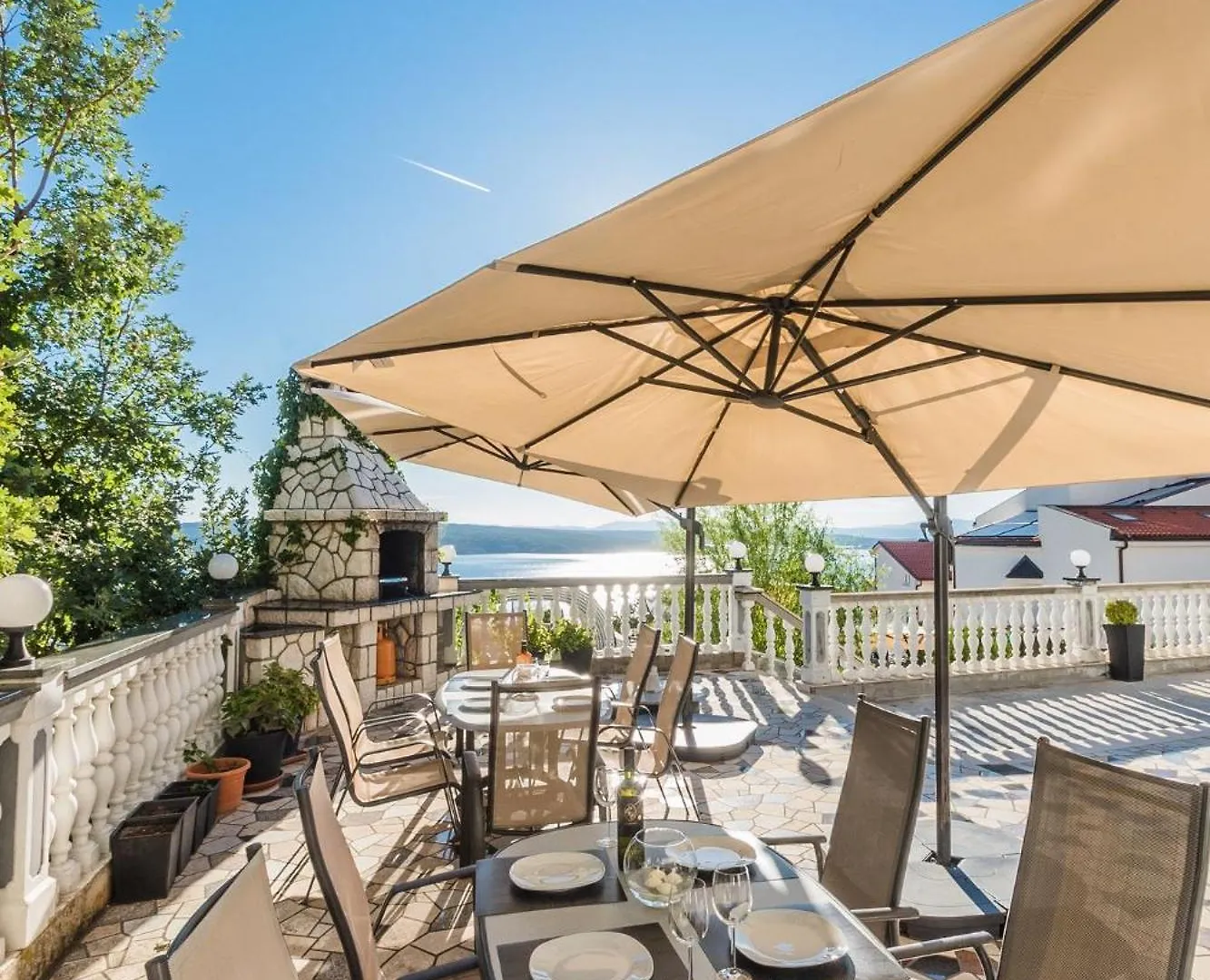 Wohnung Mit Meerblick Und Pool Crikvenica Croatia